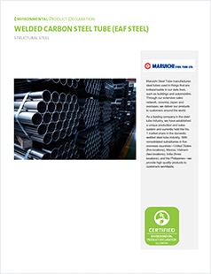 WELDEED CARBON STEEL TUBE (EAF STEEL)